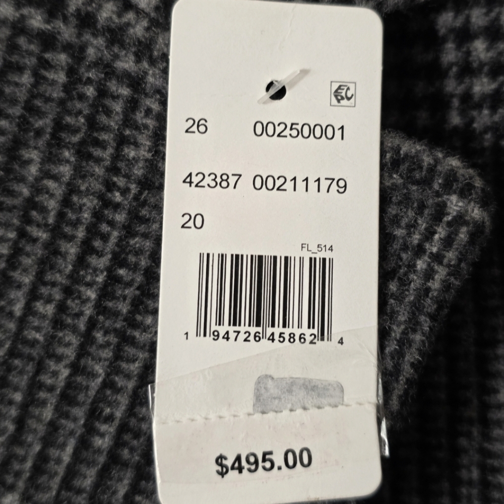 $495 B by Brooks Brothers Men's Plaid Wool Double-Face Overcoat Jacket Size 42R - Picture 5 of 12